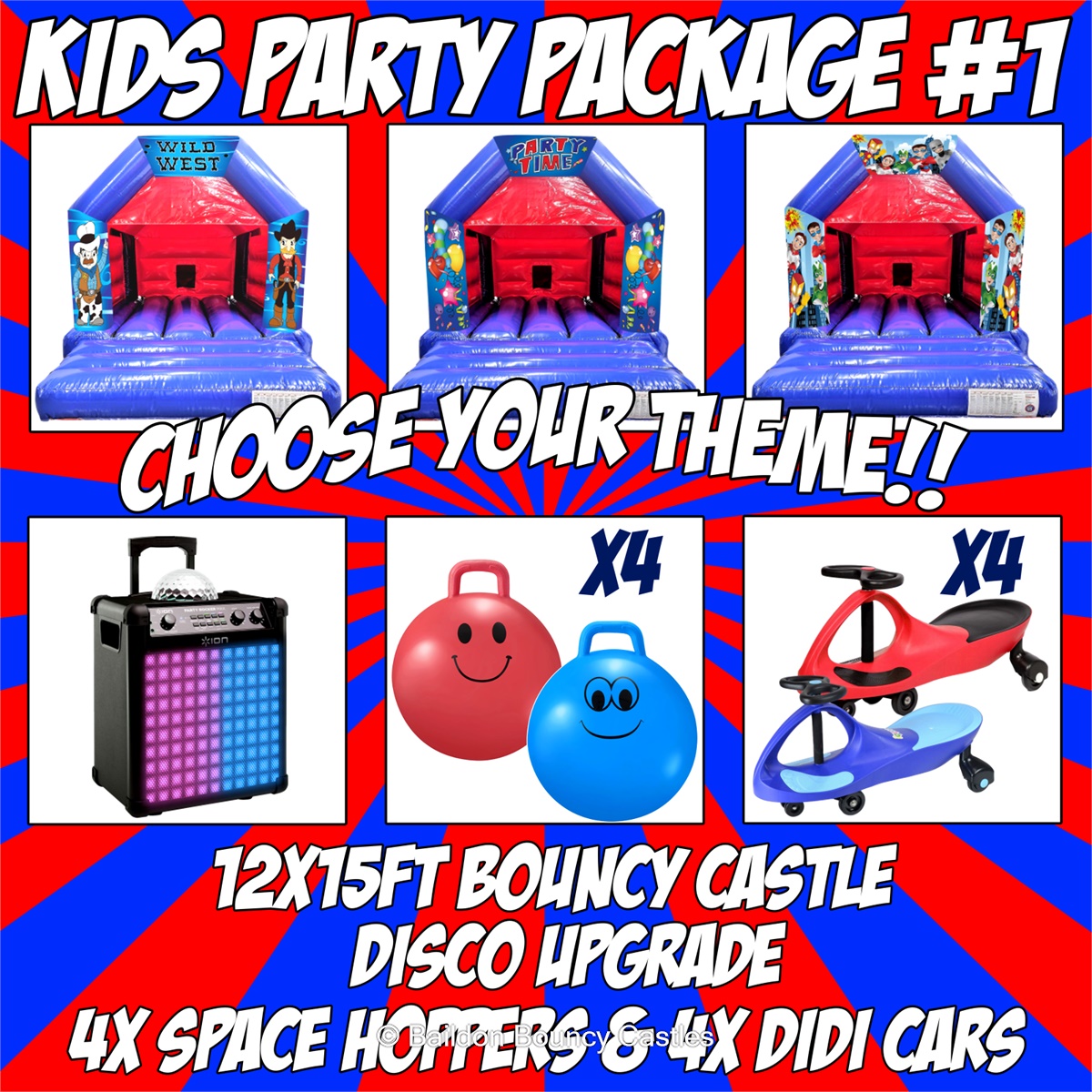 Birthday Party Packages Inflatables & Event Hire in Bradford, Baildon